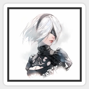 2B Yorha Nier Automata Graphic Sticker